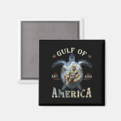 Retro Trump Merica 4. Juli 47. Präsident Amer Magnet (Vorderseite/Rückseite)