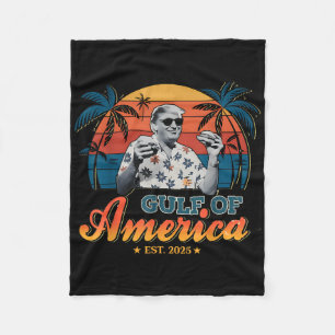 Retro Trump Shirt Golf of US America Est 2025 Fleecedecke