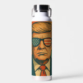 Retro Trump Trinkflasche (Vorne)