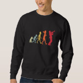 Retro Trumpet Evolution Funny For Trumpet Player Sweatshirt (Vorderseite)