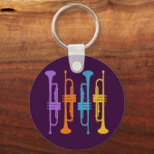 RETRO TRUMPETS SCHLÜSSELANHÄNGER (Vorderseite)