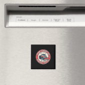Retro Trumps Snowflake Removal Service Funny Trum Magnet (In Situ (Geschirrspüler))