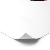 Retro Tulip Duo - Fett florale Einfachheit Poster (Ecke)