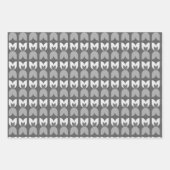 Retro Tulip Fall Colors Geschenkpapier Set (Vorderseite 3)