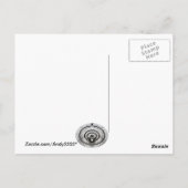 Retro Tunnel ~ Postkarte (Rückseite)