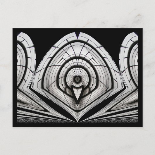 Retro Tunnel ~ Postkarte (Vorderseite)