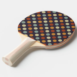 Retro Tupfen Tischtennis Schläger