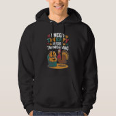 Retro Turkey Therapy  Hoodie (Vorderseite)