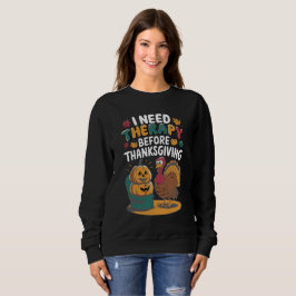 Retro Turkey Therapy  Sweatshirt