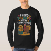 Retro Turkey Therapy  T-Shirt (Vorderseite)