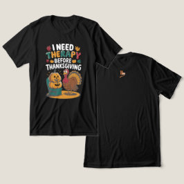 Retro Turkey Therapy  Tri-Blend Shirt