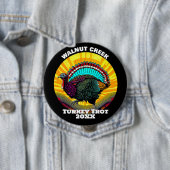 Retro Turkey Trot Button (Beispiel)