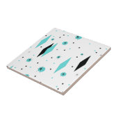 Retro Türkis-Diamant-u. Fliese (Seite)