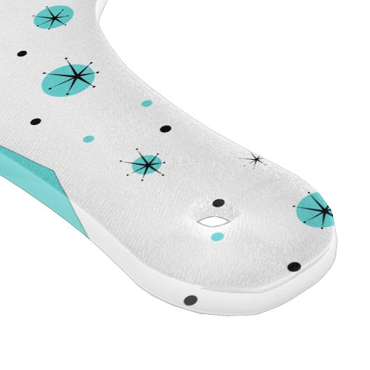 Retro Türkis-Diamant u. Schneidebrett (Ecke)