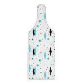 Retro Türkis-Diamant u. Schneidebrett (Vorderseite)