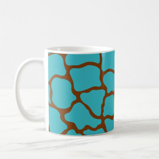 Retro Türkis Kaffeetasse (Links)