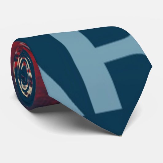 Retro Turm Anzeige-Frankreichs Paris Effiel Krawatte (Gerollt)