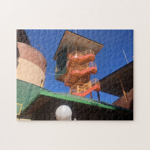 Retro-Turm Puzzle