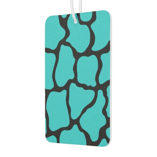 Retro Turquoise Giraffe Car Air Freshener Geschenk Autolufterfrischer (Links)