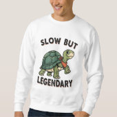 Retro Turtle Legendary Pace Men’s Sweatshirt (Vorderseite)