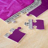 Retro TV Dinner in Rosa Puzzle (Seite)