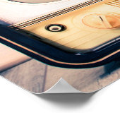 Retro-TV-Empfänger Set aus zirka 60er, 70er und 80 Poster (Ecke)