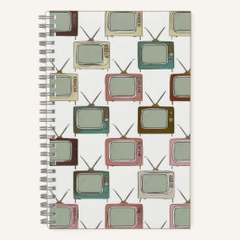 Retro-TV-Journal Notizblock