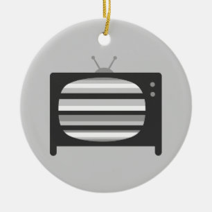 Retro-TV Keramikornament