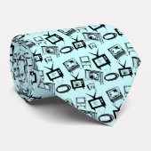 Retro-TV Krawatte (Gerollt)