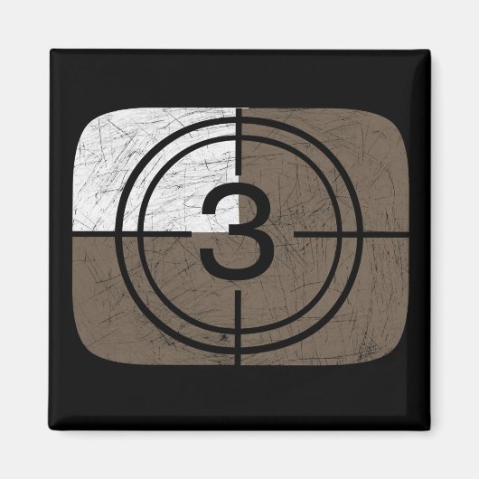 Retro-TV Magnet (Vorne)