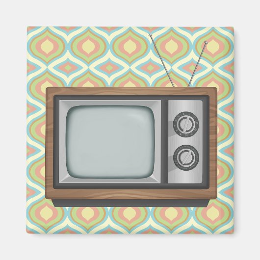 Retro-TV Magnet (Vorne)