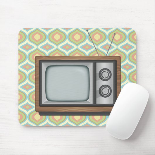 Retro-TV Mousepad (Mit Mouse)