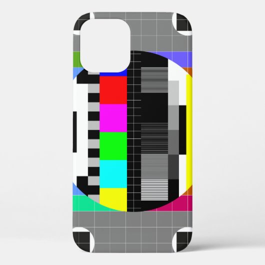 Retro TV ohne Signalanzeige. Case-Mate iPhone Hülle (Rückseite)