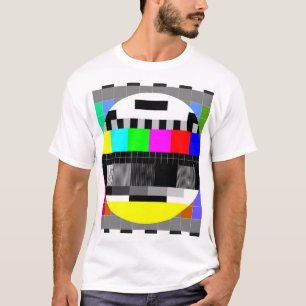 Retro TV ohne Signalanzeige. T-Shirt