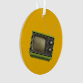 Retro-TV Ornament (Vorderseite)