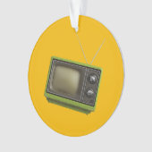 Retro-TV Ornament (Vorderseite)