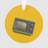 Retro-TV Ornament (Vorderseite)