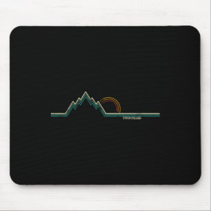Retro Twin Peaks Mousepad
