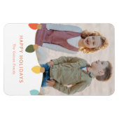 Retro Twinkle Lights Magnet (Horizontal)