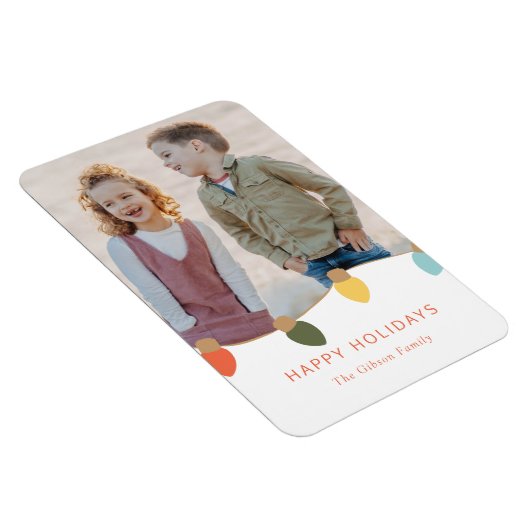 Retro Twinkle Lights Magnet (Rechte Seite)