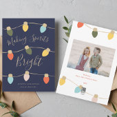 Retro Twinkles Holiday Card Feiertagskarte