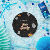Retro Two Spooky 2. Halloween Party Pappteller (Party)