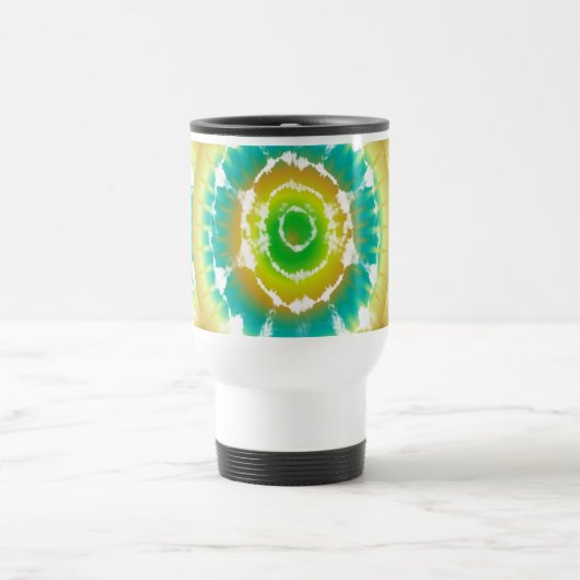 Retro-Tye-Tasse Reisebecher (Mittel)