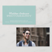 RETRO-TYP | FOTOGRAFISCHE GESCHÄFTSKARTE VISITENKARTE (Vorne/Hinten)