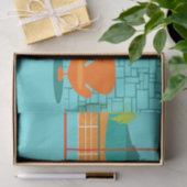 Retro-Typ-Testpapier Seidenpapier (Geschenk)