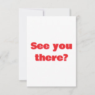 Retro-Typografie-Antwortkarte RSVP Karte