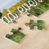 Retro Typografie Best Papa ever Vathday Puzzle (Seite)