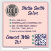 Retro-Typografie-Cool-Farbschema Aufkleber (Blatt)