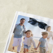 Retro Typografie FotoCollage Strandtuch (Beispiel)