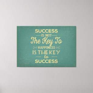 Retro Typografie Leinwanddruck